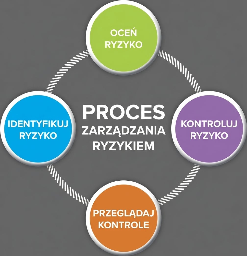 Proces zarządzania ryzykiem.
