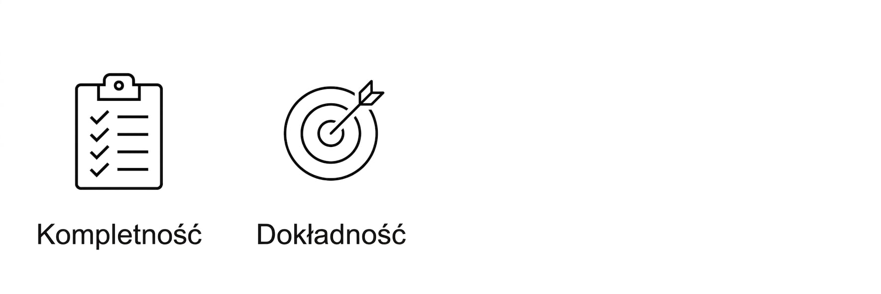 Dokładność.