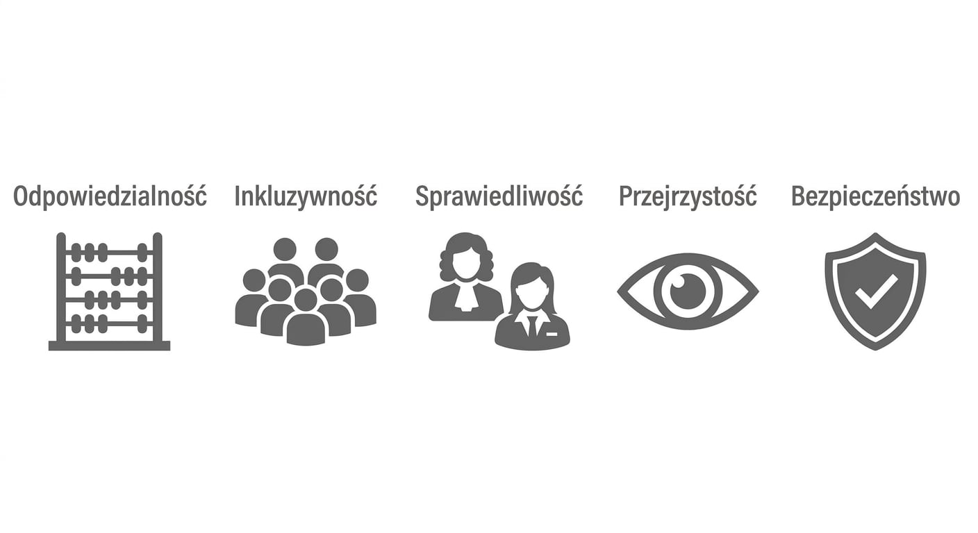 Tarcza z napisem „Bezpieczeństwo".