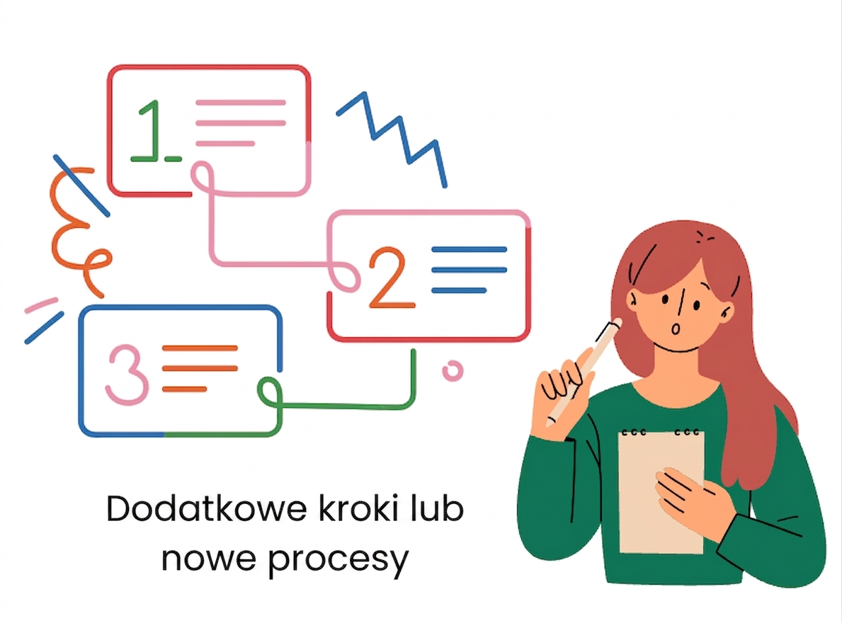 Dodatkowe kroki lub procesy?