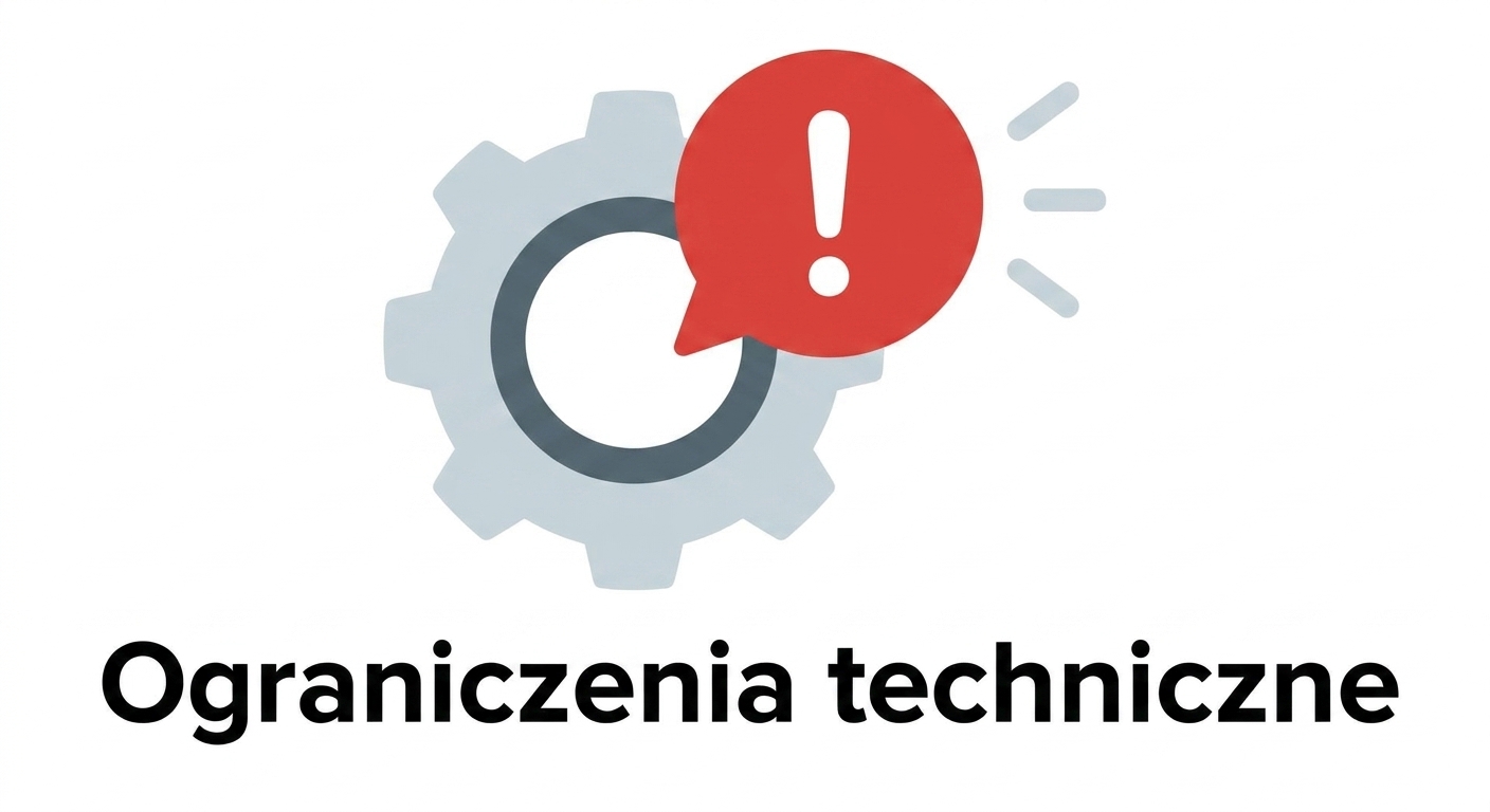 Ograniczenia techniczne