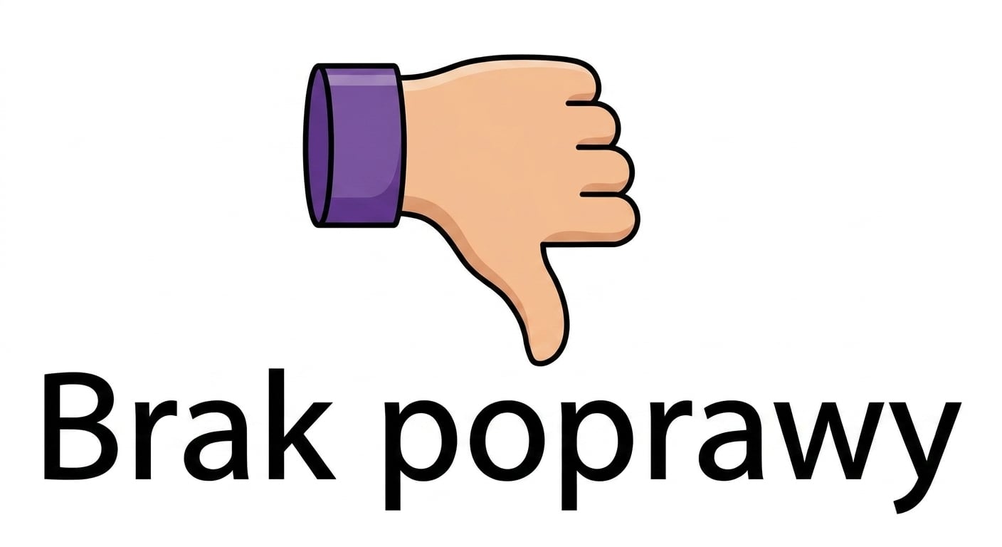 Brak poprawy