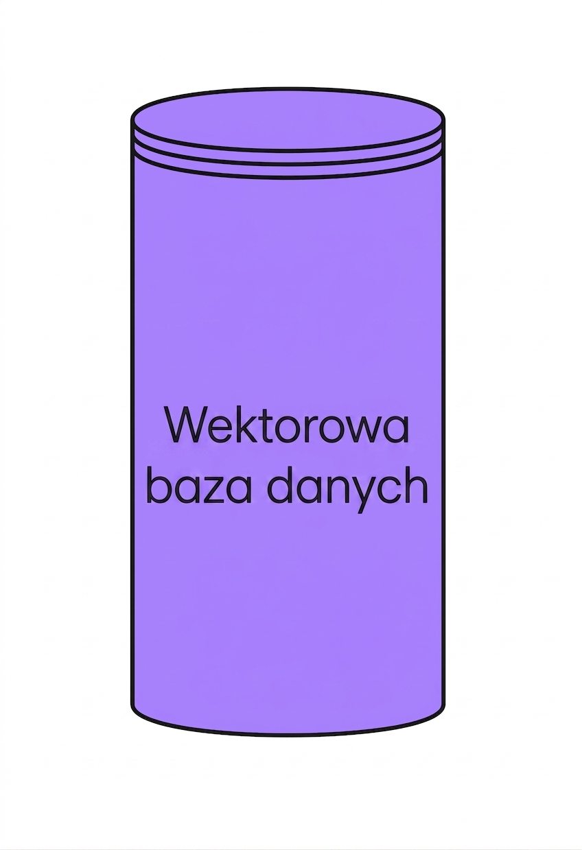 Ikona wektorowej bazy danych.