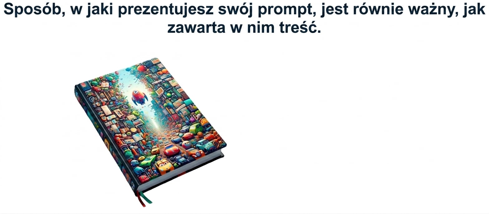 Starannie sformatowana książka