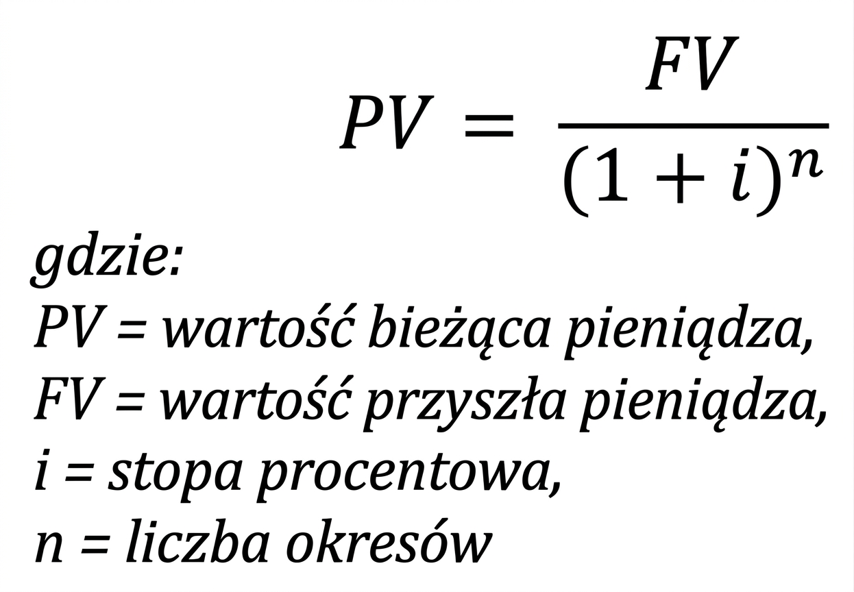 wzór na wartość bieżącą