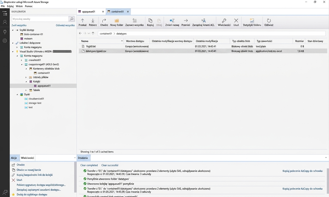 Azure Storage Explorer