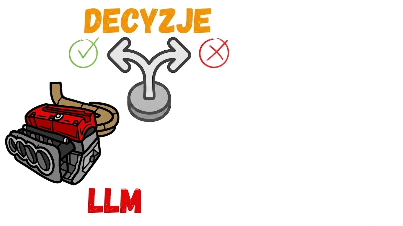 Rozwidlenie drogi symbolizujące wybór.