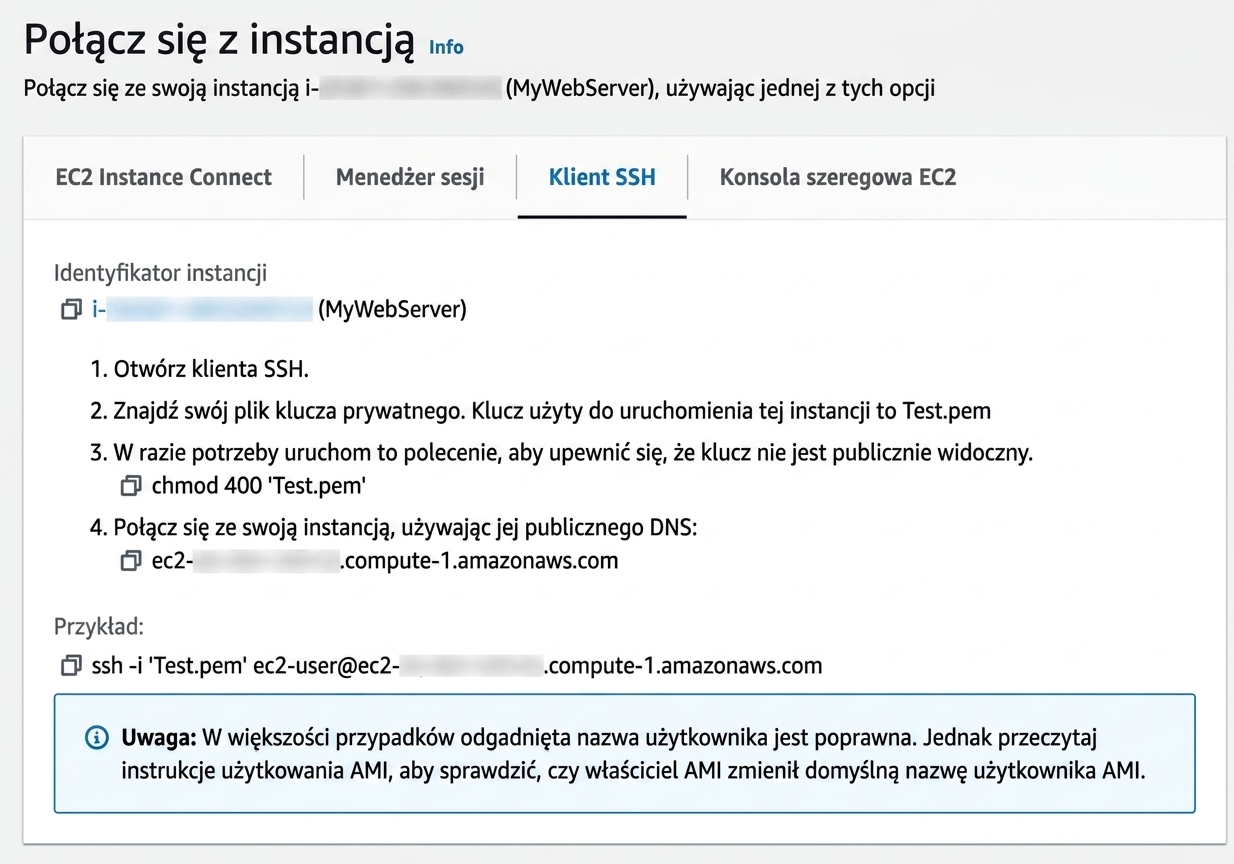 Klient SSH
