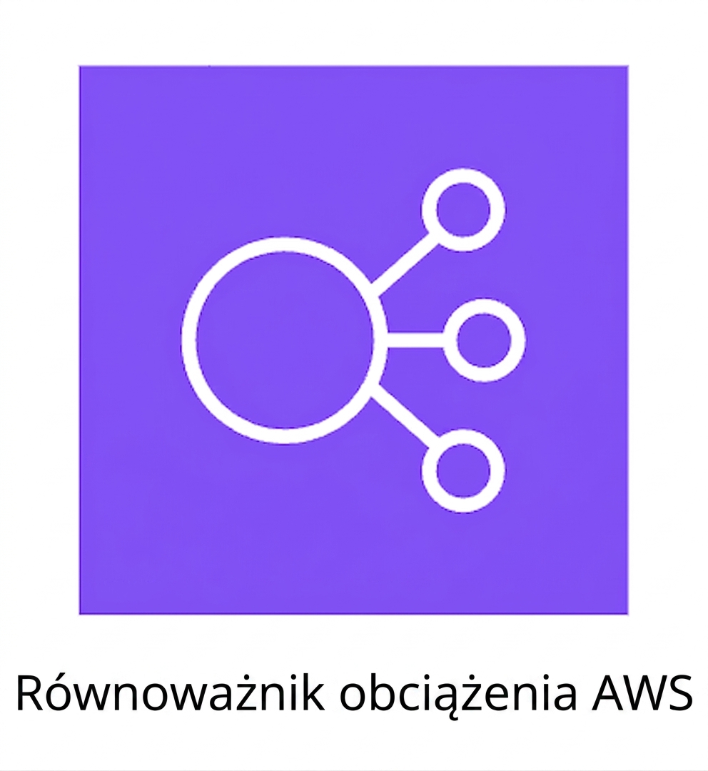 Ikona przedstawiająca AWS Load Balancer.