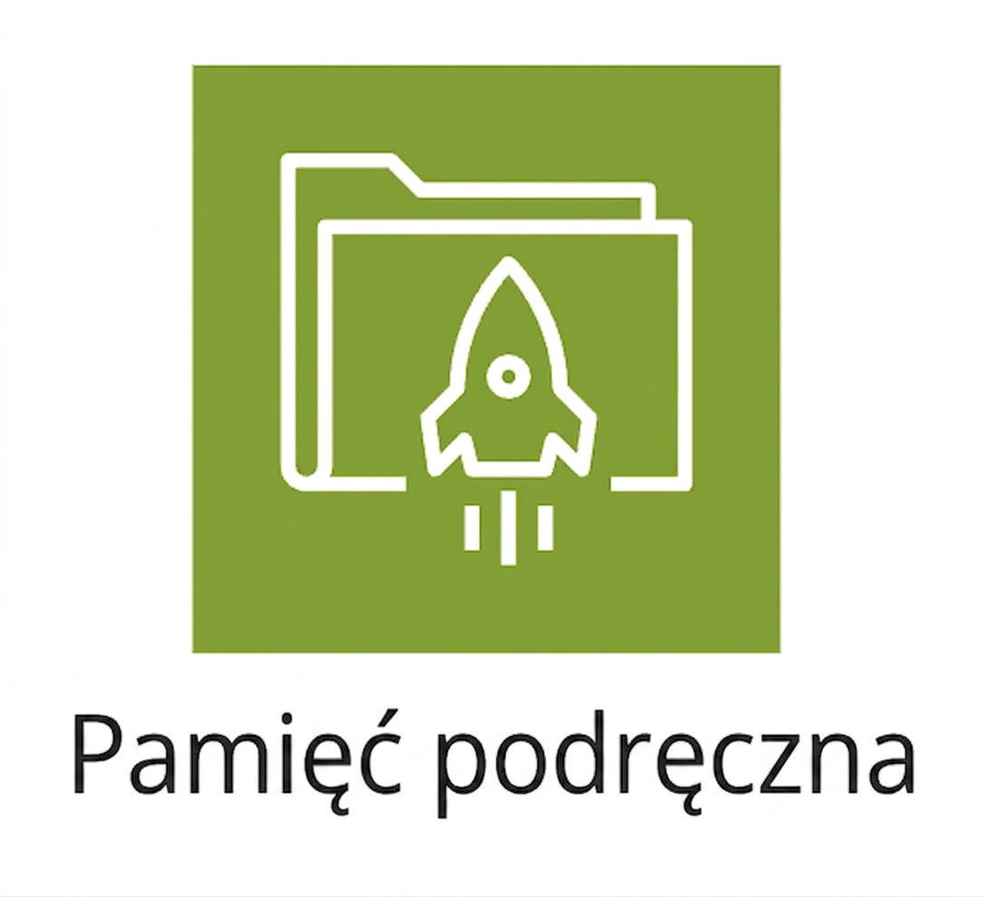 Ikona przedstawiająca cache storage.