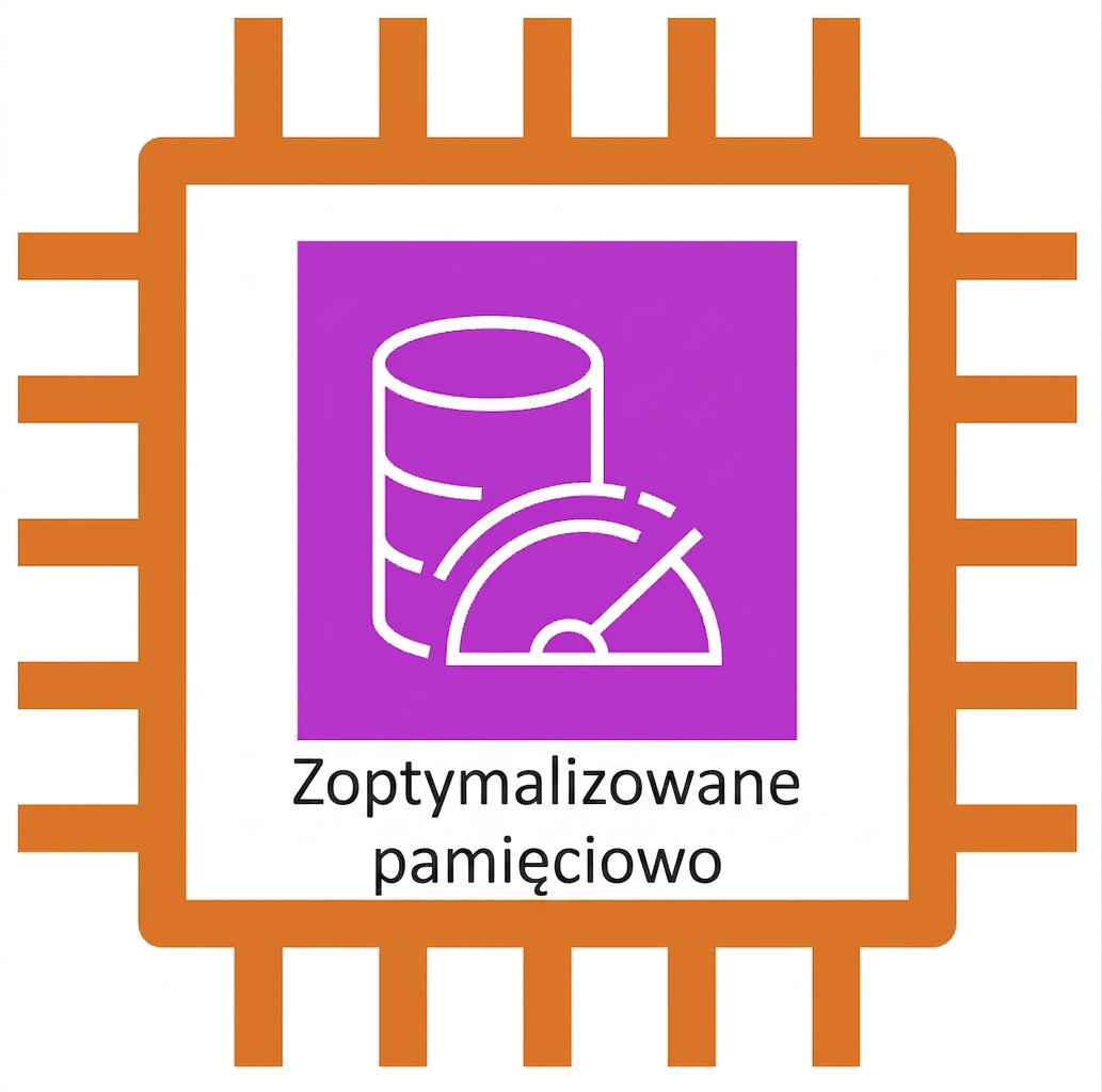Ikona instancji EC2 zoptymalizowanej pamięciowo.