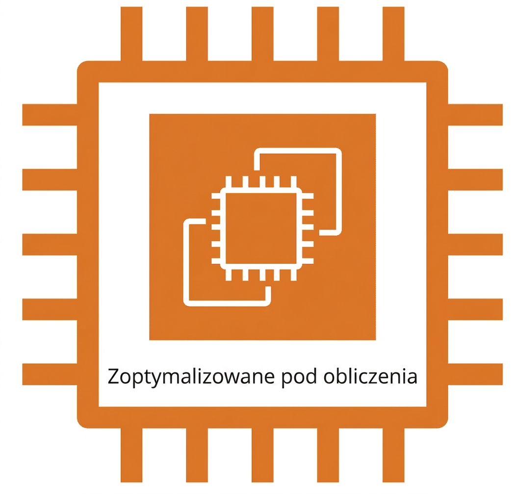 Ikona instancji EC2 zoptymalizowanej obliczeniowo.