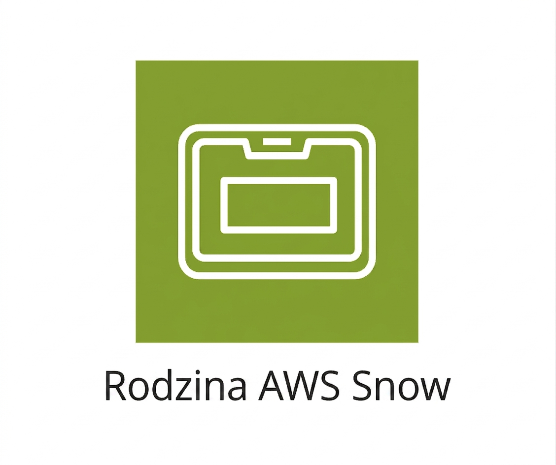 Ikona przedstawiająca AWS Snow Family.
