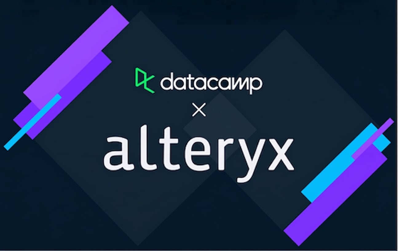 Obraz partnerstwa DataCamp i Alteryx