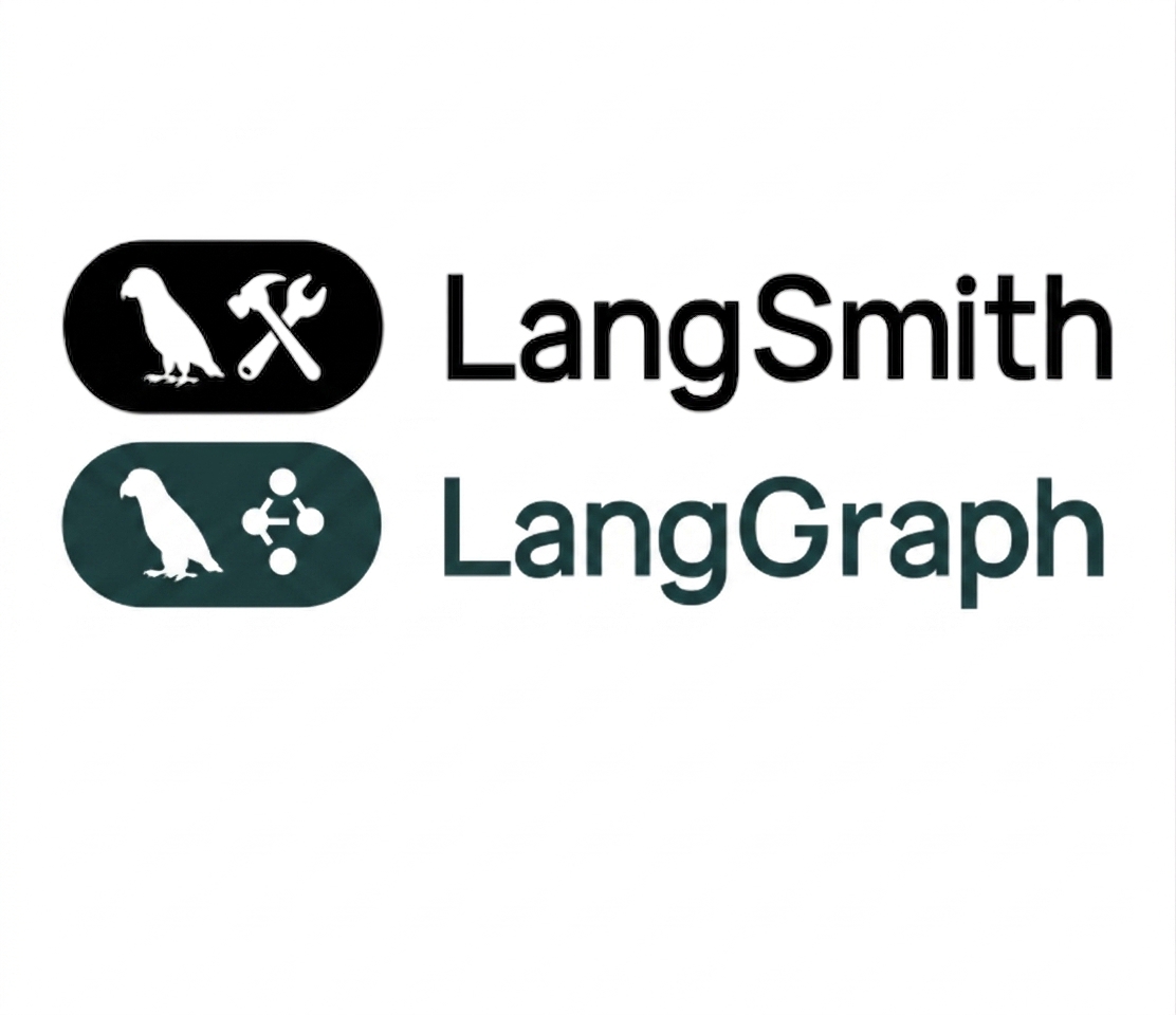 Logo LangSmith i LangGraph