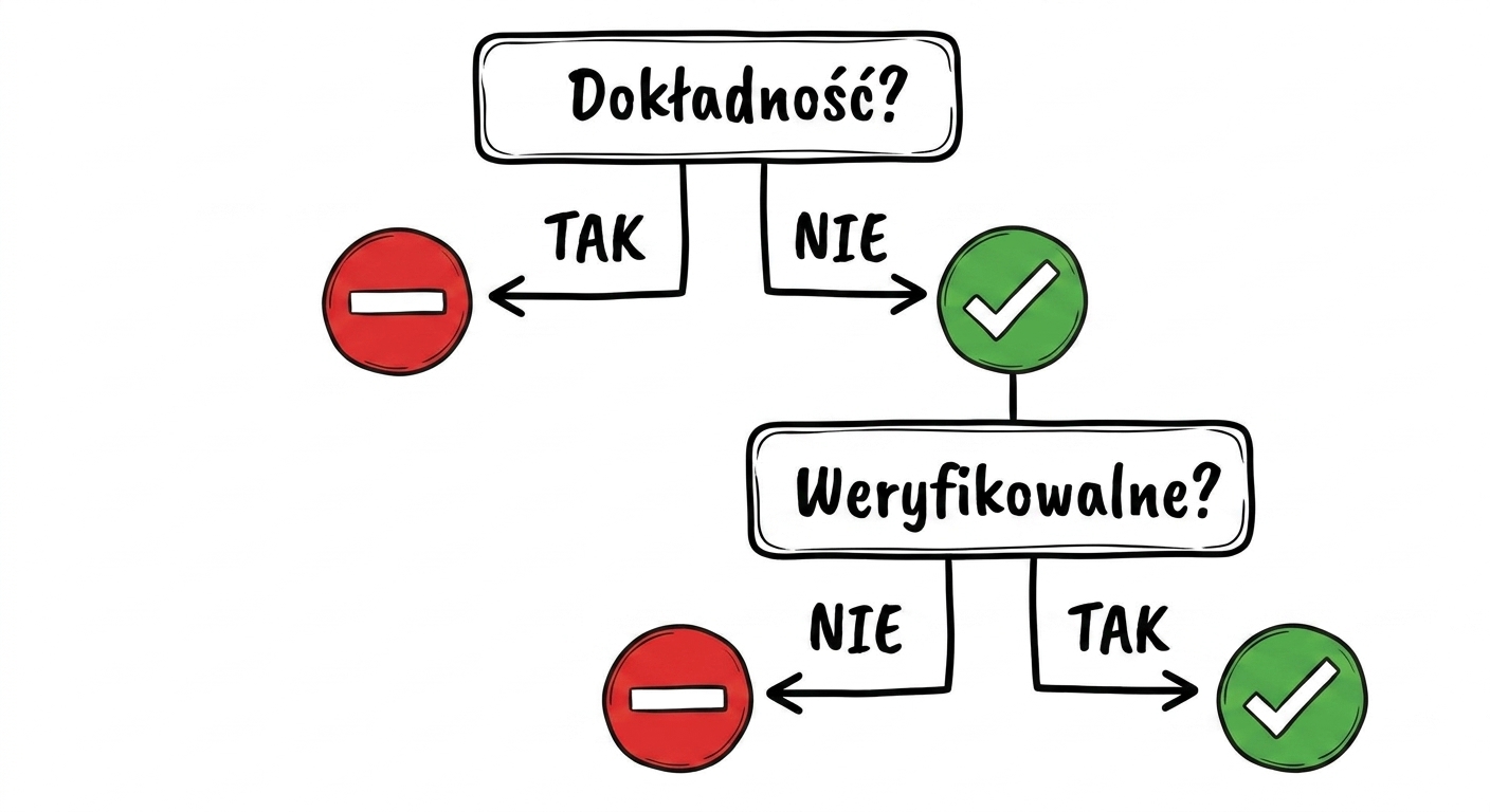 Kiedy używać narzędzia GPT: pytanie o weryfikowalność z odpowiedziami