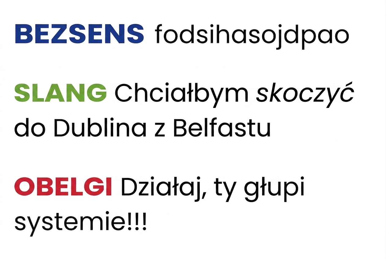 Błędy użytkowników