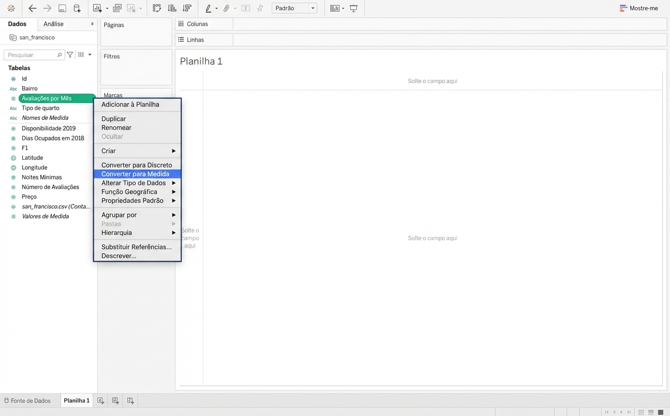 convertendo dimensão em medida