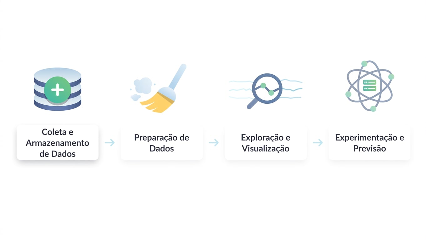 fluxo de trabalho de ciência de dados
