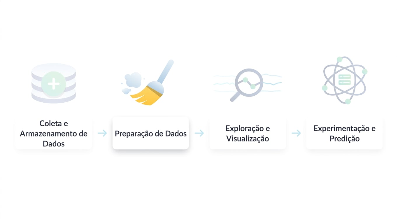 fluxo de trabalho de ciência de dados
