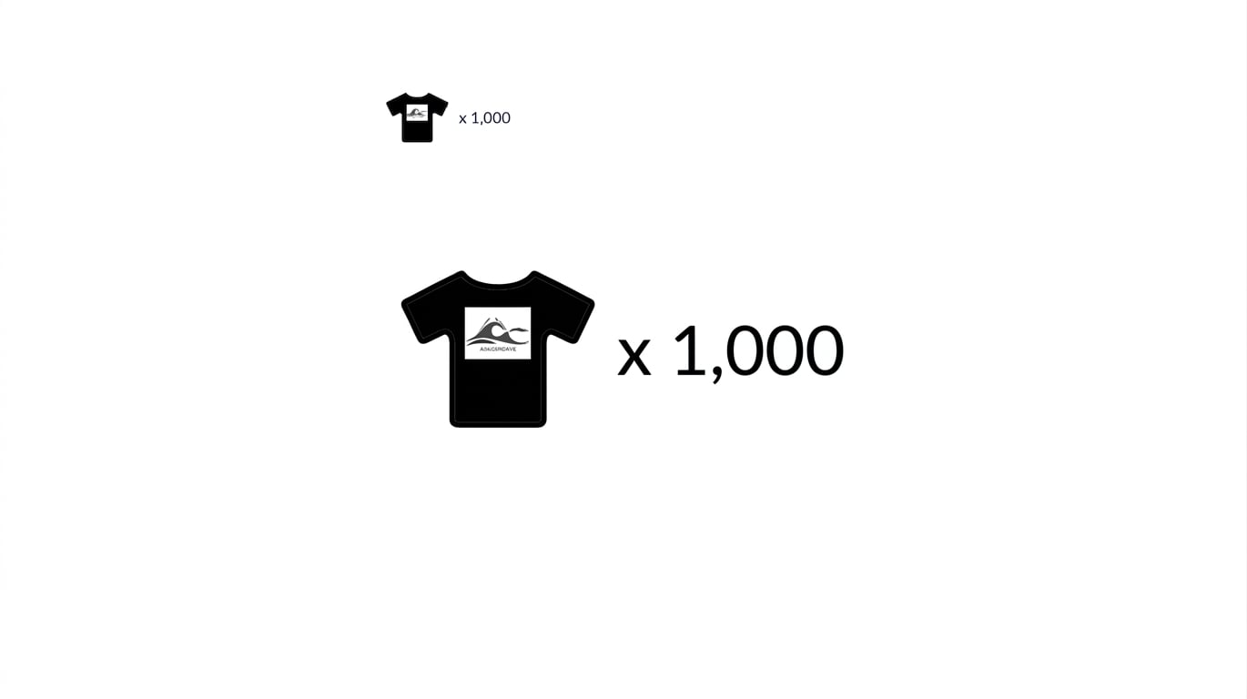 mil camisetas