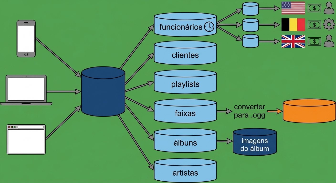 imagem mostrando um relógio – a tabela de funcionários é atualizada todas as manhãs às 6h