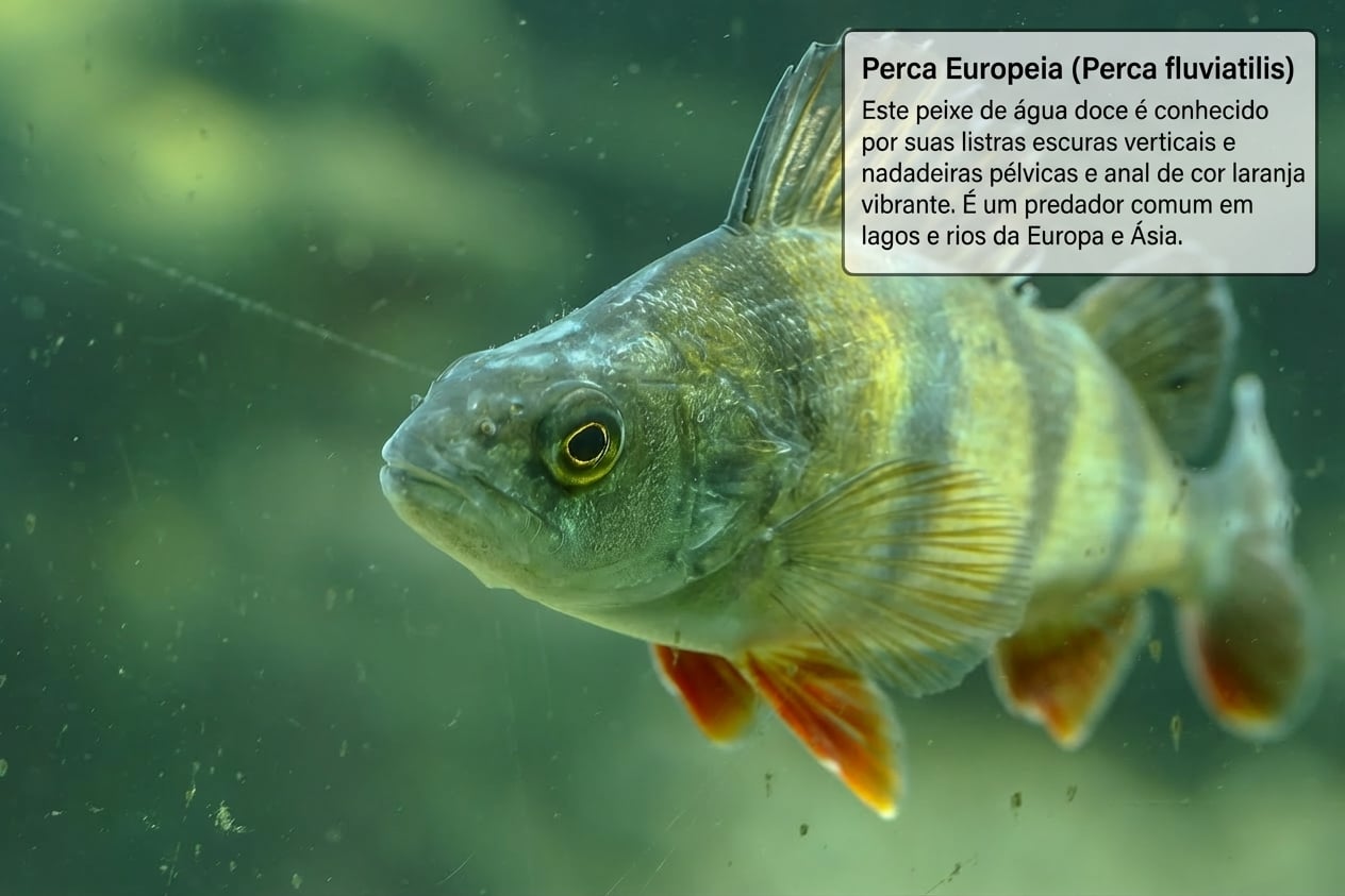 Perca europeia, _Perca fluviatilis_