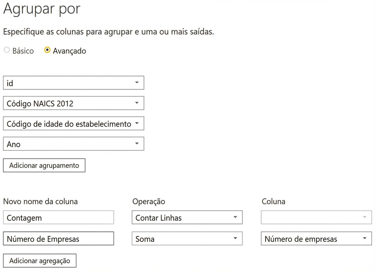 agrupando no PBI