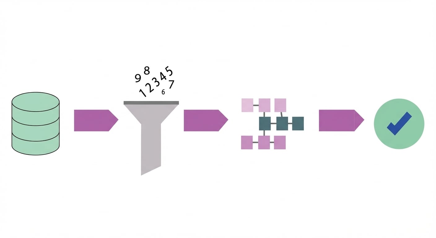 esquema com etapas do processo de ciência de dados