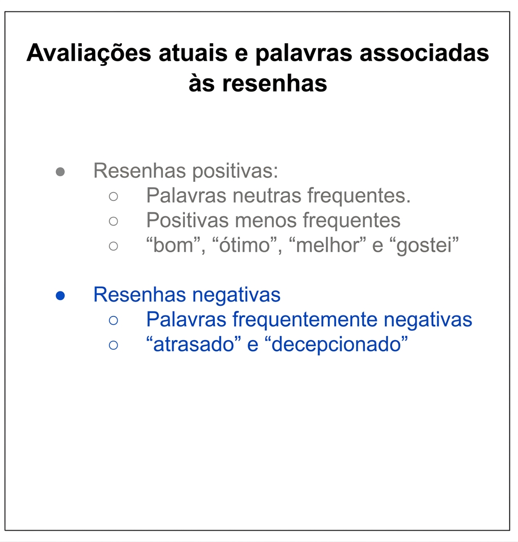 texto com um bullet em cinza e outro em azul