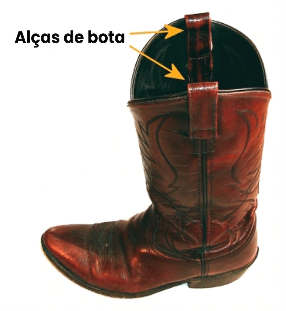 Uma bota country.
