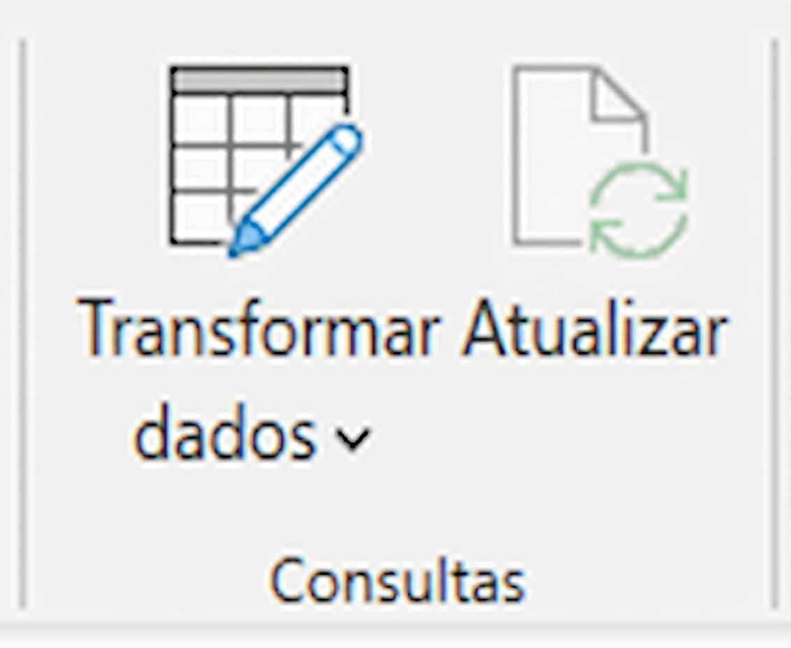 Uma captura do painel Applied Steps no Power Query Editor, mostrando a série de transformações aplicadas aos dados.