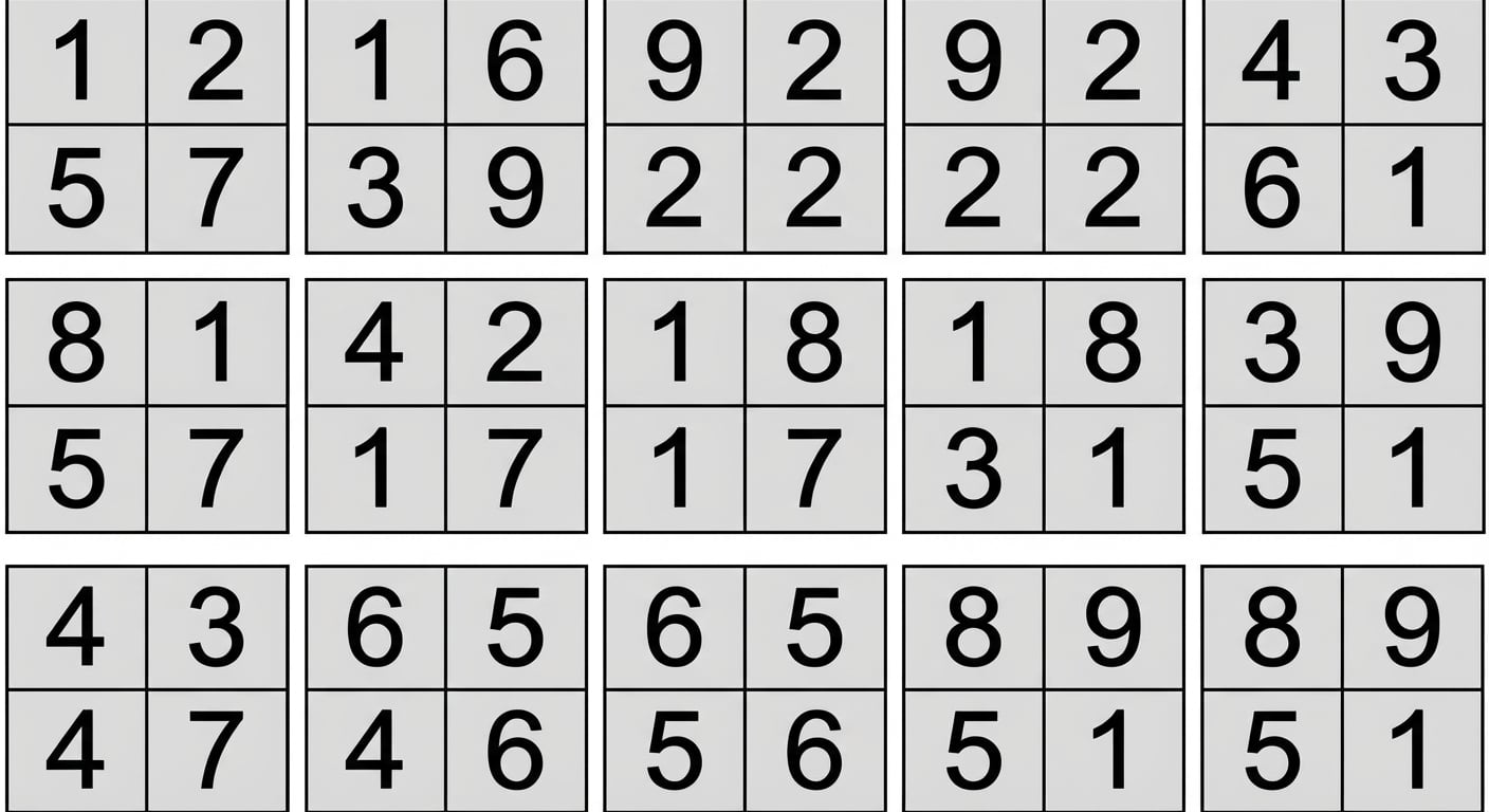 gráfico de um array 4D