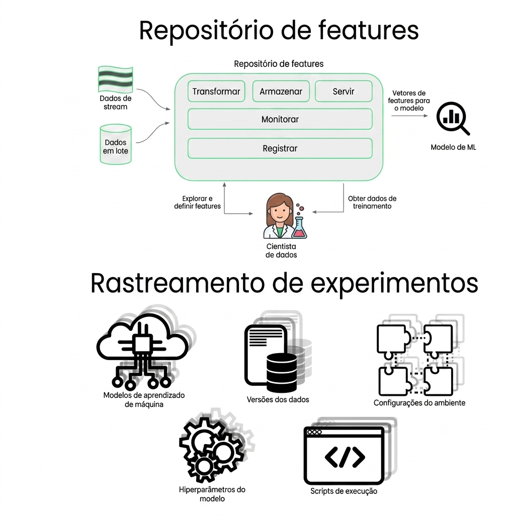 Rastreio de experimentos na fase de desenvolvimento