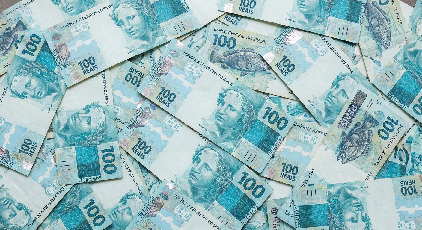 Um monte de dinheiro