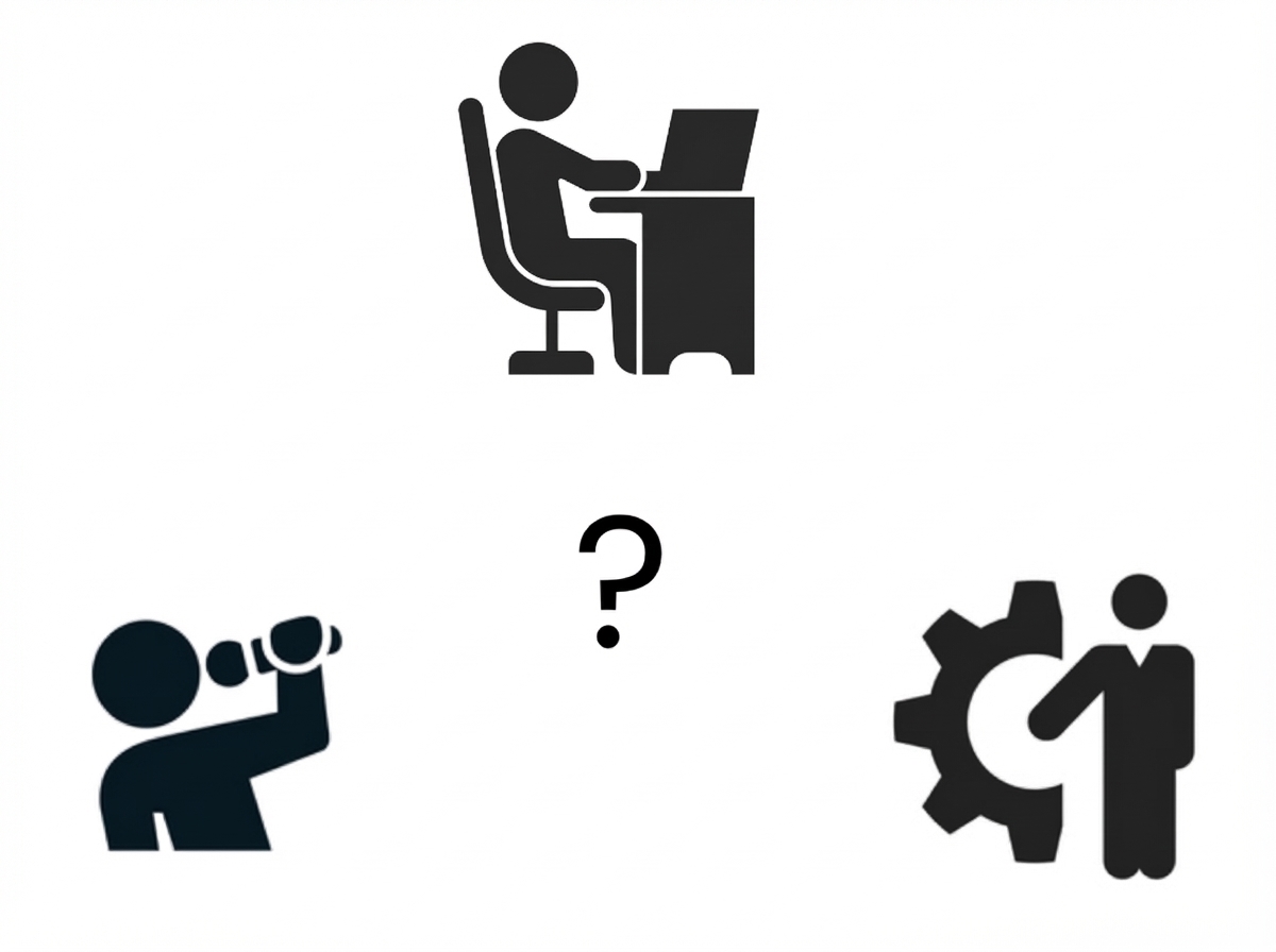 Ícone de uma parte interessada técnica.