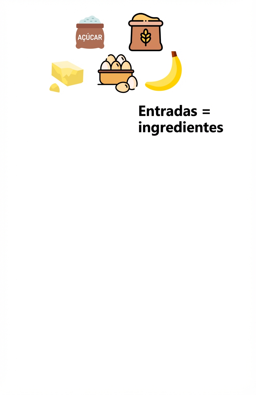 Uma receita de cozinha vista como um algoritmo