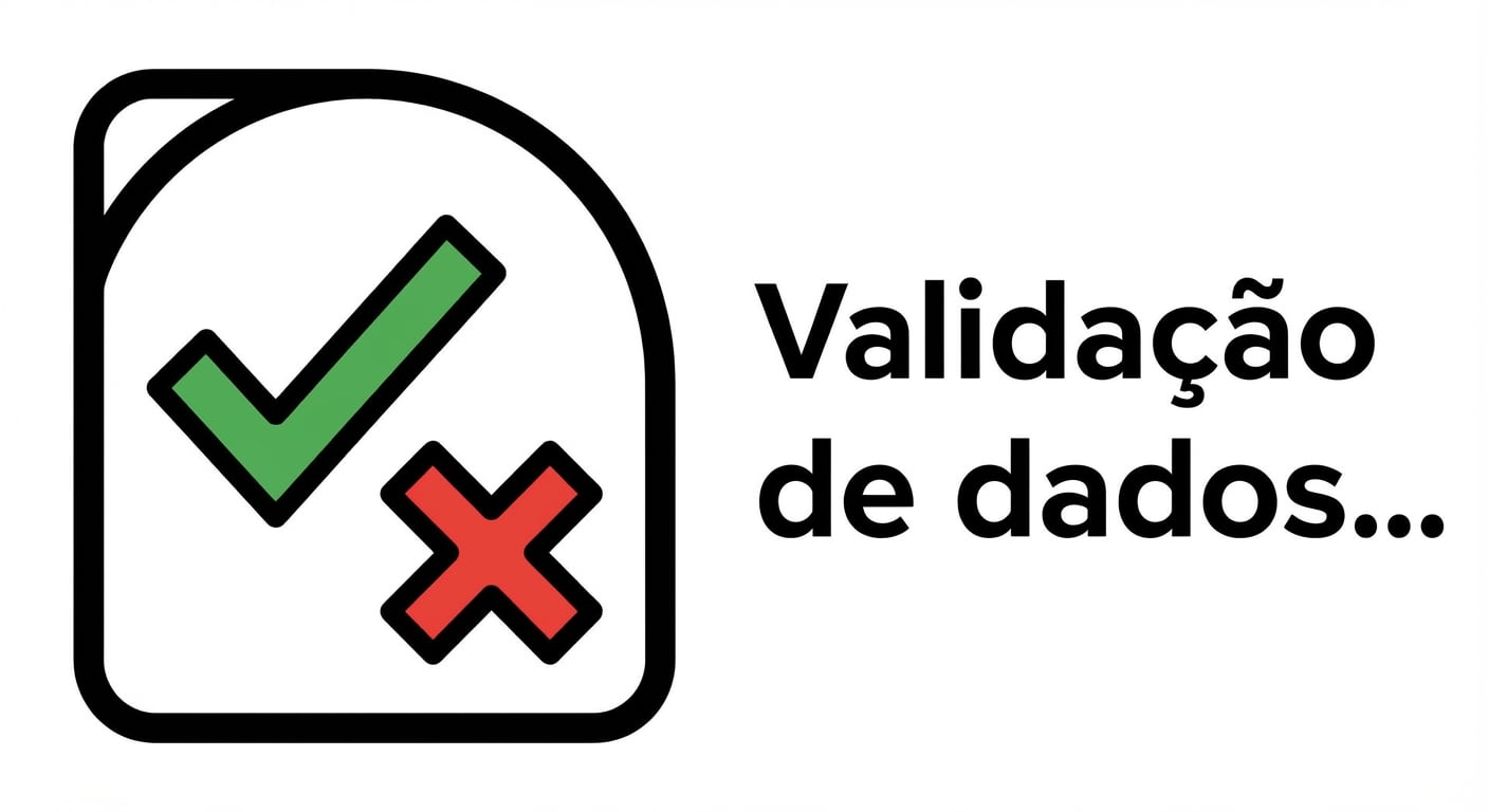 Captura do botão Validação de Dados no Excel