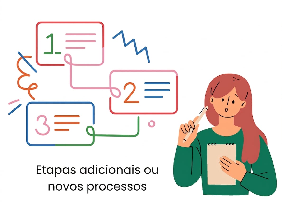 Passos ou processos extras?