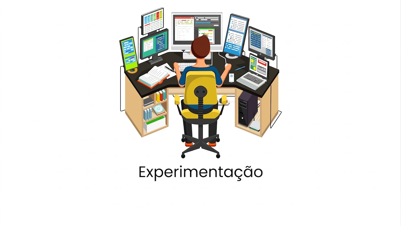 Baseado em experimentos e pesquisa