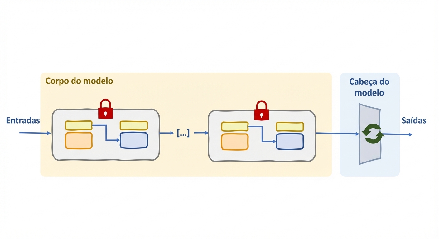 Partial fine-tuning