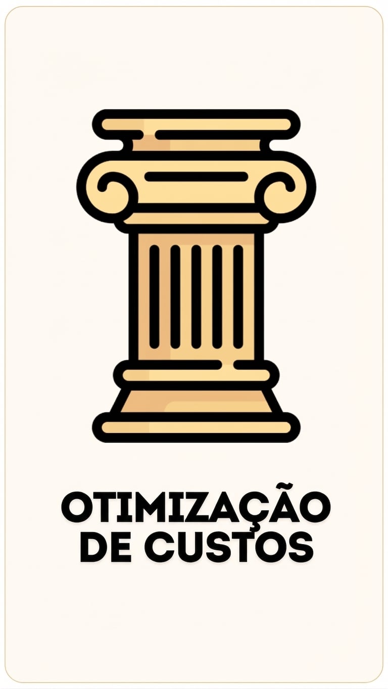O pilar de Otimização de Custos
