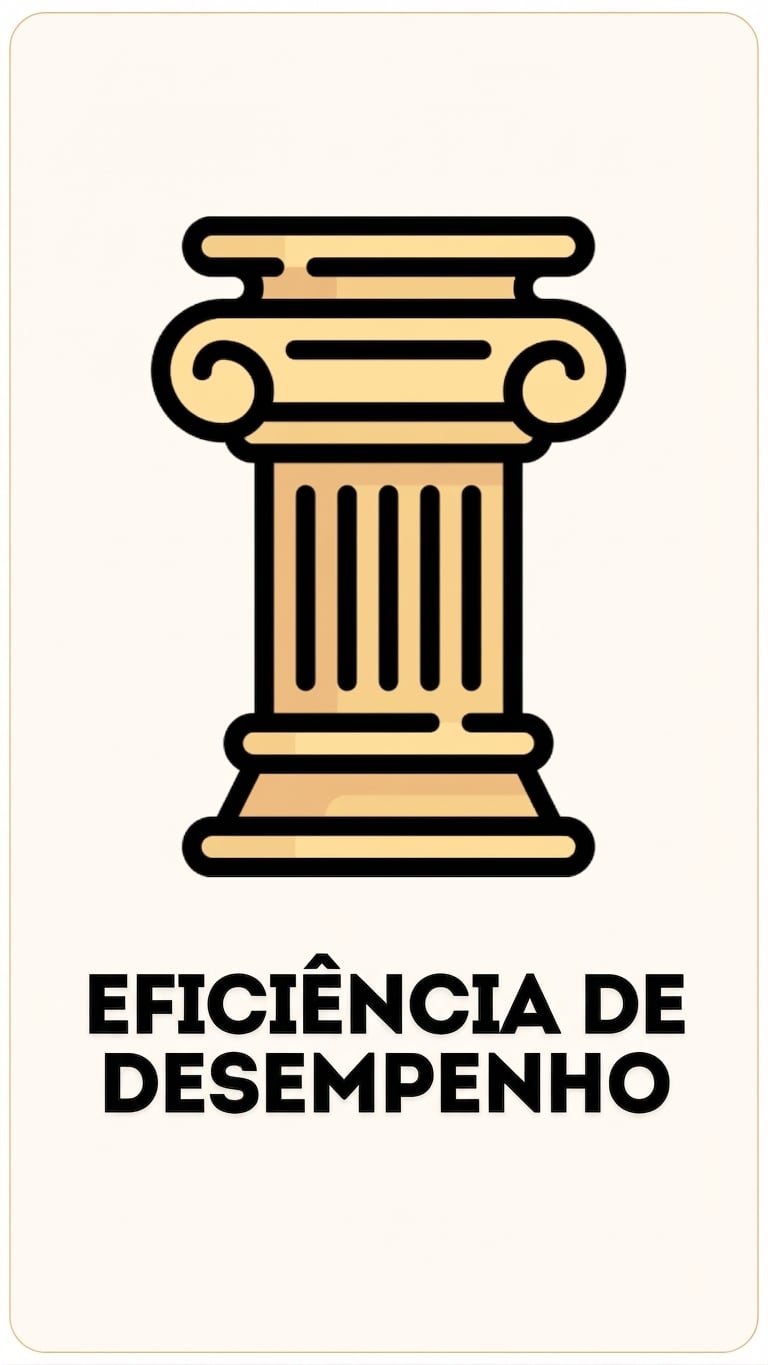 O pilar de Eficiência de Desempenho