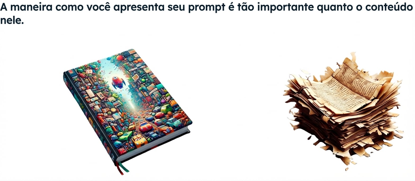 Um manuscrito desordenado