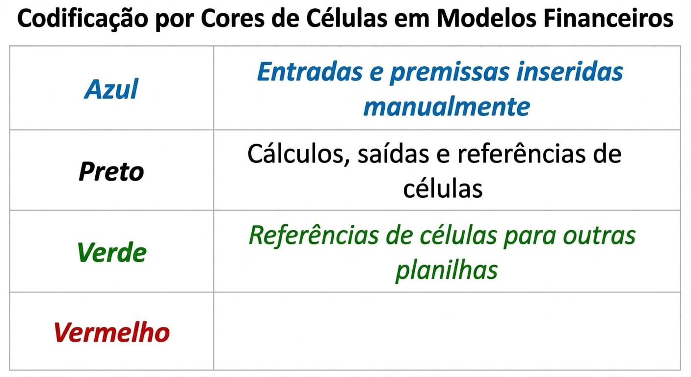 diagrama de cores com azul, preto e verde