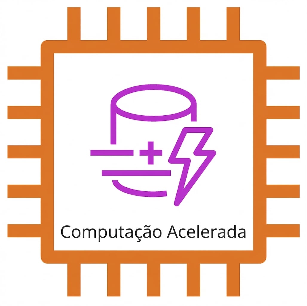Ícone de instância EC2 mostrando uma instância de computação acelerada.