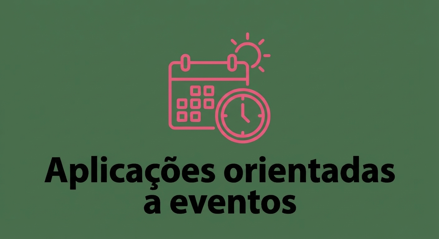 Um ícone mostrando aplicações orientadas a eventos.