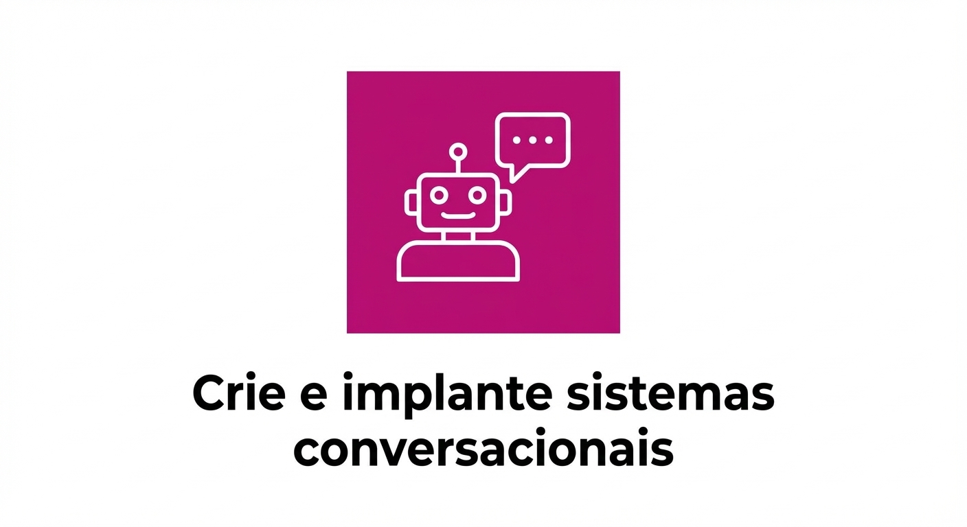 Um ícone representando chatbots na AWS.
