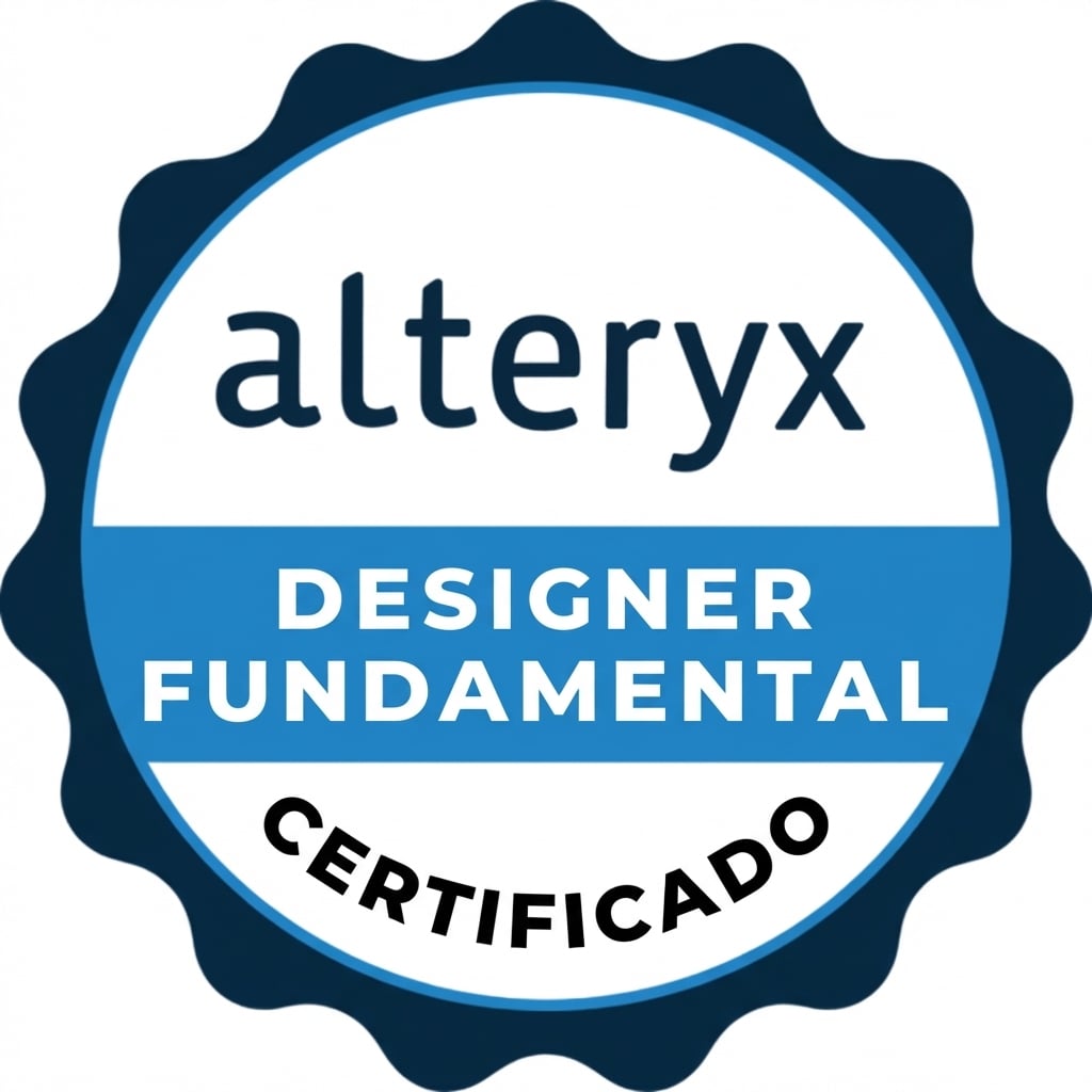 Logo da Certificação Alteryx Core