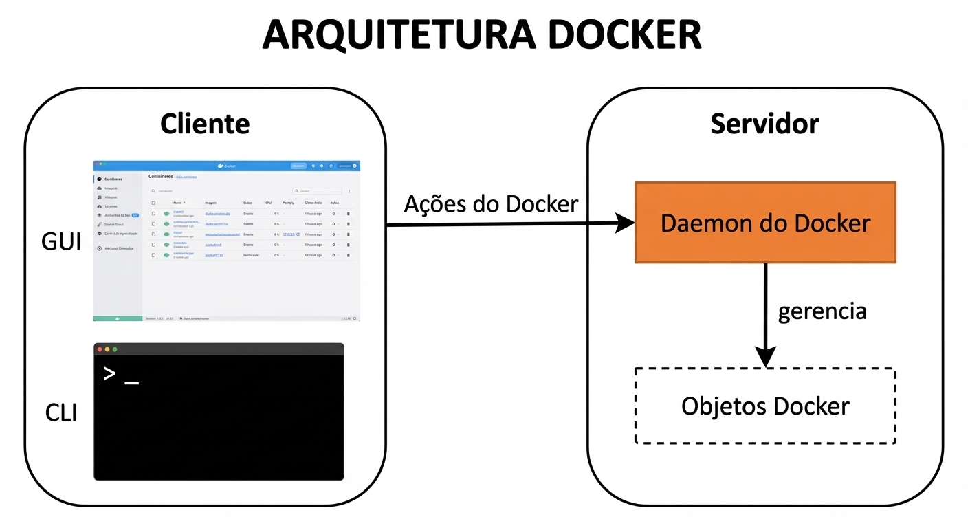 Arquitetura Docker - Docker Daemon